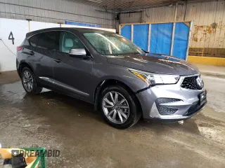 2020 Acura RDX w/Technology Pkg with VIN 5J8TC2H58LL018802, listed as a Copart auction lot 49589084 with 36,217 mi miles. Bid and sale history available at carsss.com. Image 4.