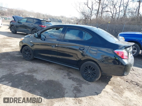 2023 Mitsubishi Mirage ES z VIN ML32FUFJ4PHF04714, wystawiony jako IAAI lot #41530358 z przebiegiem 20 334 mil mil oraz . Historia ofert i sprzedaży dostępna na DreamBid. Obrazek 3.