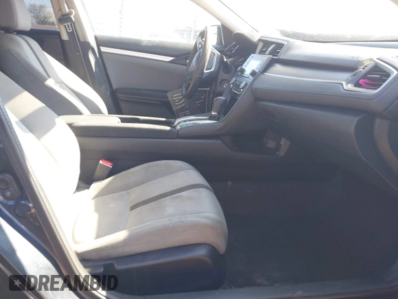 2017 Honda Civic Sedan LX with VIN 2HGFC2F57HH568416, listed as a IAAI auction lot 41812251 with 160,936 mi miles. Bid and sale history available at carsss.com. Image 5.