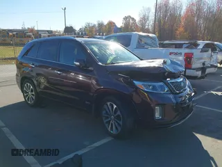 2014 Kia Sorento SX with VIN 5XYKWDA78EG538618, listed as a IAAI auction lot 40943738 with 162,208 mi miles and . Bid and sale history available at DreamBid. Image 1.