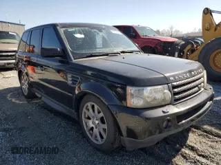 2008 Land Rover Range Rover Sport HSE with VIN SALSF25468A173681, listed as a Copart auction lot 48739455 with 0 mi miles and Salvage Title. Bid and sale history available at carsss.com. Image 4.