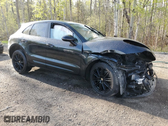 2022 Porsche Macan with VIN WP1AA2A55NLB09159, listed as a Copart auction lot 56579905 with Not provided miles and Salvage title. Bid and sale history available at DreamBid. Image 4.