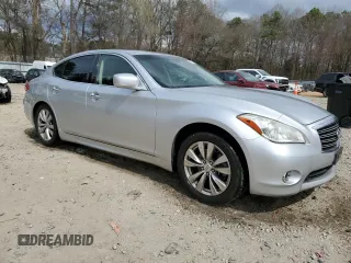 2012 Infiniti M37 with VIN JN1BY1AP6CM334908, listed as a Copart auction lot 48795855 with 149,648 mi miles and Salvage Title. Bid and sale history available at carsss.com. Image 4.