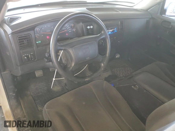 2002 Dodge Dakota with VIN 1B7FL16X02S714861, listed as a Copart auction lot 74093644 with 164,199 mi miles and Salvage Title. Bid and sale history available at DreamBid. Image 8.