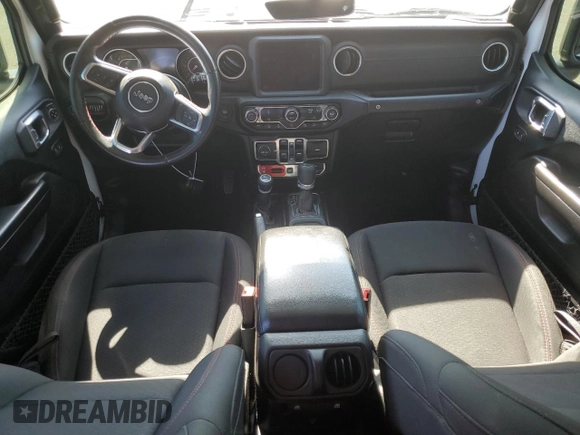 2020 Jeep Wrangler Unlimited Recon with VIN 1C4HJXFN2LW253771, listed as a Copart auction lot 54837675 with 98,935 mi miles and Salvage title. Bid and sale history available at DreamBid. Image 8.
