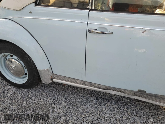 1979 Volkswagen Beetle with VIN 1592031742, listed as a Copart auction lot 77628044 with 93,929 mi miles and Salvage Title. Bid and sale history available at DreamBid. Image 12.