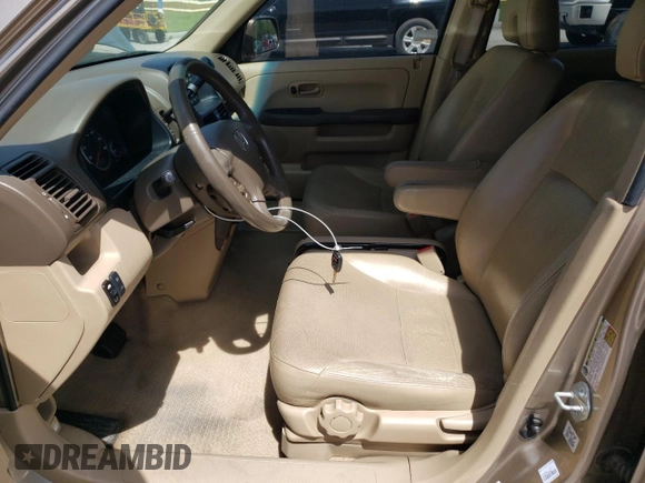 2005 Honda CR-V EX SE with VIN JHLRD789X5C010115, listed as a Copart auction lot 53477035 with 142,670 mi miles and Salvage Title. Bid and sale history available at DreamBid. Image 7.