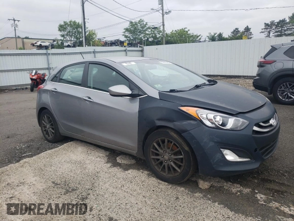 2014 Hyundai Elantra with VIN KMHD35LH8EU215712, listed as a Copart auction lot 59905455 with 178,889 mi miles and Salvage title. Bid and sale history available at DreamBid. Image 4.