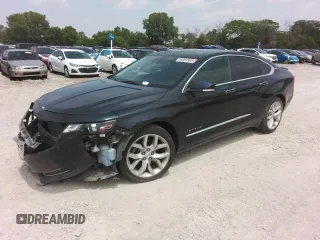 2014 Chevrolet Impala LTZ with VIN 2G1155S34E9107987, listed as a Copart auction lot 56384945 with 151,574 mi miles and Salvage title. Bid and sale history available at DreamBid. Image 1.
