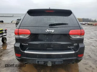 2017 Jeep Grand Cherokee Overland with VIN 1C4RJFCG0HC836448, listed as a Copart auction lot 47053705 with 87,459 mi miles and Salvage Title. Bid and sale history available at carsss.com. Image 6.