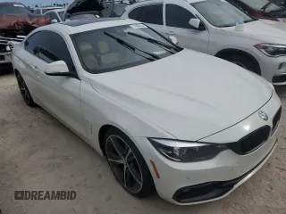2020 BMW 4 Series 430i z VIN WBA4W3C01LAG91728, wystawiony jako Copart lot #74808534 z przebiegiem Nie podano mil oraz Nie do naprawy • Non repairable. Historia ofert i sprzedaży dostępna na DreamBid. Obrazek 4.