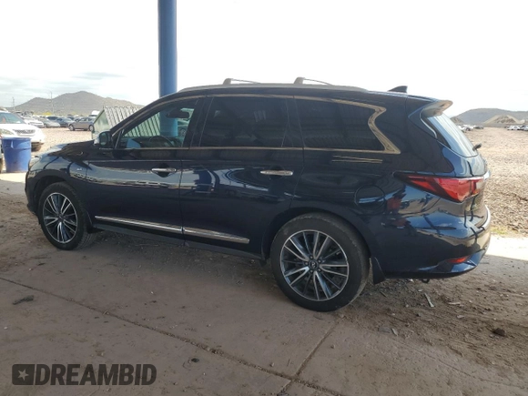 2019 Infiniti QX60 Pure z VIN 5N1DL0MM2KC561741, wystawiony jako Copart lot #53581405 z przebiegiem 80 366 mil mil oraz Szkoda całkowita • Salvage title. Historia ofert i sprzedaży dostępna na DreamBid. Obrazek 2.