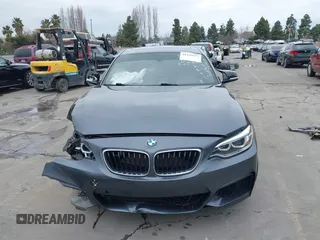 2015 BMW 2 Series M235i with VIN WBA1J7C50FV358774, listed as a IAAI auction lot 41559637 with 82,344 mi miles and . Bid and sale history available at carsss.com. Image 13.