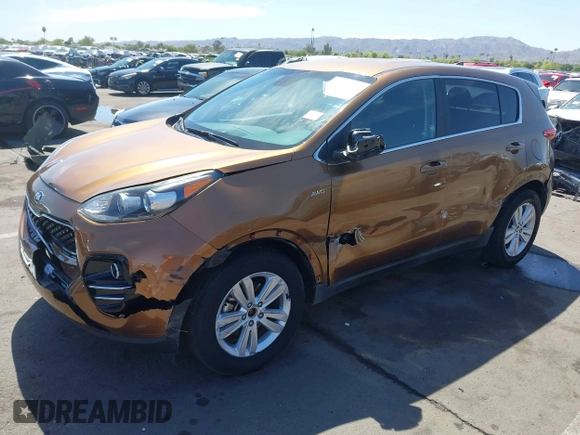 2017 Kia Sportage LX z VIN KNDPMCAC5H7121297, wystawiony jako IAAI lot #42088915 z przebiegiem 91 374 mil mil oraz . Historia ofert i sprzedaży dostępna na DreamBid. Obrazek 17.