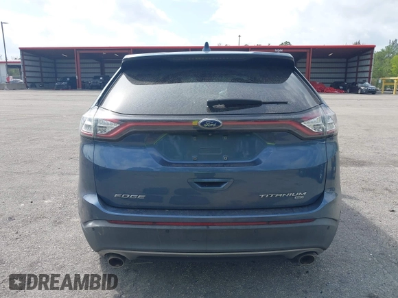 2018 Ford Edge Titanium with VIN 2FMPK4K82JBB35110, listed as a IAAI auction lot 41727507 with 83,644 mi miles. Bid and sale history available at carsss.com. Image 16.