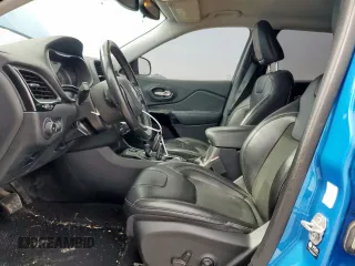 2021 Jeep Cherokee Altitude with VIN 1C4PJLLB0MD215189, listed as a Copart auction lot 61094535 with 88,449 mi miles and Salvage title. Bid and sale history available at DreamBid. Image 7.