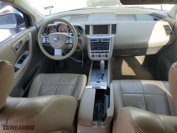 2007 Nissan Murano SL with VIN JN8AZ08T07W520784, listed as a Copart auction lot 44788425 with 142,928 mi miles and Salvage Title. Bid and sale history available at carsss.com. Image 8.