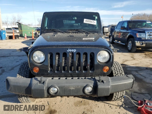 2013 Jeep Wrangler Sport with VIN 1C4AJWAG2DL699264, listed as a Copart auction lot 46889475 with 109,485 mi miles and Salvage Title. Bid and sale history available at carsss.com. Image 5.