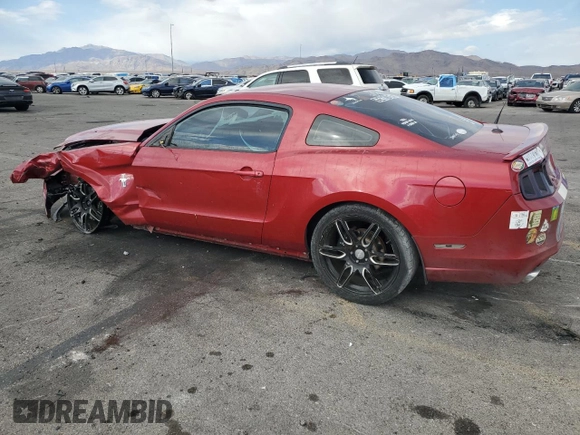 2013 Ford Mustang V6 with VIN 1ZVBP8AM1D5220905, listed as a Copart auction lot 42244665 with 172,112 mi miles and Salvage Title. Bid and sale history available at carsss.com. Image 2.