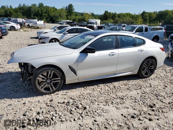 2023 BMW 8 Series M850i with VIN WBAGV8C01PCM79724, listed as a Copart auction lot 69486194 with 14,285 mi miles and Salvage title. Bid and sale history available at DreamBid. Image 1.