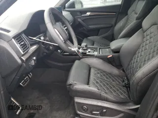 2024 Audi SQ5 Prestige with VIN WA1C4AFY8R2018925, listed as a Copart auction lot 66091634 with 5,836 mi miles and Salvage Title. Bid and sale history available at DreamBid. Image 7.