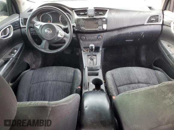2017 Nissan Sentra S with VIN 3N1AB7AP0HY312701, listed as a Copart auction lot 83956614 with 189,954 mi miles and Salvage Title. Bid and sale history available at DreamBid. Image 8.