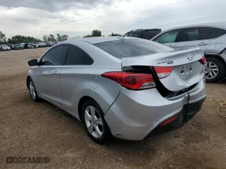 2013 Hyundai Elantra Coupe GS PZEV with VIN KMHDH6AE3DU005422, listed as a Copart auction lot 64999614 with 63,486 mi miles and Salvage Title. Bid and sale history available at carsss.com. Image 2.