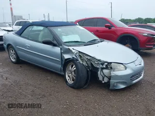 2002 Chrysler Sebring Limited with VIN 1C3EL65R92N199728, listed as a IAAI auction lot 42498442 with 111,851 mi miles and . Bid and sale history available at DreamBid. Image 1.