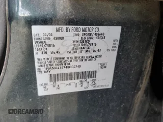 2004 Ford Excursion Special Serv z VIN 1FMNU41S74ED33740, wystawiony jako Copart lot #51643285 z przebiegiem 193 942 mil mil oraz Szkoda całkowita • Salvage title. Historia ofert i sprzedaży dostępna na DreamBid. Obrazek 14.