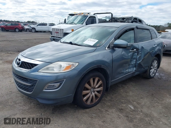 2010 Mazda CX-9 Sport with VIN JM3TB2MA0A0201900, listed as a IAAI auction lot 41727295 with 227,382 mi miles and . Bid and sale history available at DreamBid. Image 2.