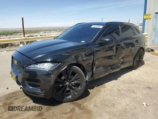 2019 Jaguar F-Pace 25t R-Sport z VIN SADCL2FX5KA612328, wystawiony jako Copart lot #53340865 z przebiegiem 76 599 mil mil oraz Szkoda całkowita • Salvage title. Historia ofert i sprzedaży dostępna na DreamBid. Obrazek 1.