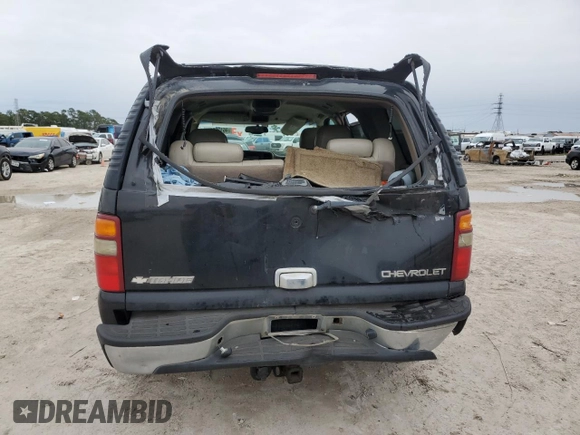 2003 Chevrolet Tahoe LS with VIN 1GNEC13Z93R280439, listed as a Copart auction lot 46139355 with 208,841 mi miles and Salvage Title. Bid and sale history available at carsss.com. Image 6.