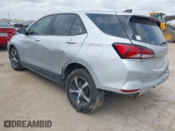 2022 Chevrolet Equinox LS with VIN 3GNAXHEV2NS192791, listed as a IAAI auction lot 42078843 with 33,137 mi miles and . Bid and sale history available at DreamBid. Image 3.