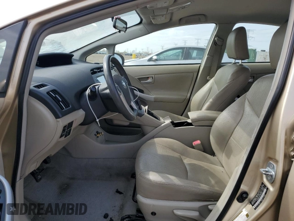 2011 Toyota Prius I with VIN JTDKN3DU8B1425469, listed as a Copart auction lot 54538205 with 149,303 mi miles and Salvage title. Bid and sale history available at DreamBid. Image 7.