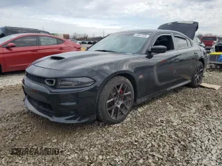 2018 Dodge Charger R/T z VIN 2C3CDXCT8JH153582, wystawiony jako Copart lot #43041535 z przebiegiem 81 418 mil mil oraz Szkoda całkowita • Salvage title. Historia ofert i sprzedaży dostępna na DreamBid. Obrazek 1.