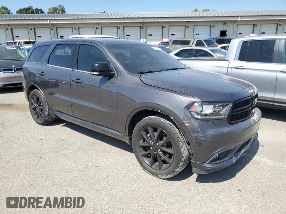 2017 Dodge Durango R/T with VIN 1C4SDHCT3HC637847, listed as a Copart auction lot 69064244 with 115,205 mi miles and Salvage title. Bid and sale history available at DreamBid. Image 4.