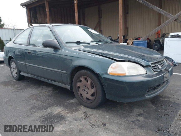 1998 Honda Civic DX with VIN 1HGEJ6227WL135537, listed as a IAAI auction lot 41530092 with 187,011 mi miles. Bid and sale history available at carsss.com. Image 1.