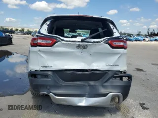 2014 Jeep Cherokee Limited with VIN 1C4PJLDS8EW204333, listed as a Copart auction lot 56590965 with 88,739 mi miles and Salvage title. Bid and sale history available at DreamBid. Image 6.