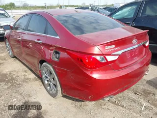 2012 Hyundai Sonata 2.4L Limited PZEV with VIN 5NPEC4AC0CH444533, listed as a IAAI auction lot 42065047 with 162,624 mi miles. Bid and sale history available at carsss.com. Image 3.