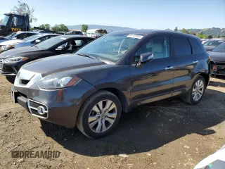 2010 Acura RDX Technology with VIN 5J8TB1H52AA006814, listed as a Copart auction lot 55140065 with 127,289 mi miles and Salvage Title. Bid and sale history available at carsss.com. Image 1.
