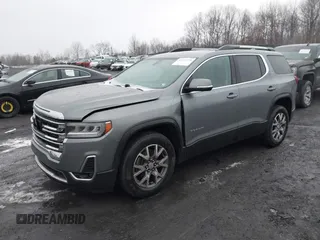 2020 GMC Acadia SLT with VIN 1GKKNULS7LZ190107, listed as a IAAI auction lot 41574428 with 74,613 mi miles and . Bid and sale history available at DreamBid. Image 2.