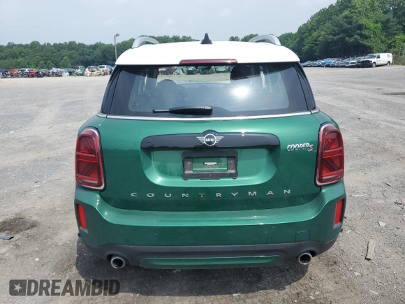 2023 MINI Countryman Cooper S with VIN WMZ83BR06P3P69166, listed as a Copart auction lot 62936015 with 12,153 mi miles and Salvage title. Bid and sale history available at DreamBid. Image 6.