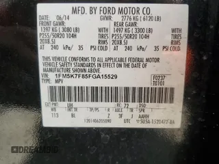 2015 Ford Explorer Limited with VIN 1FM5K7F85FGA15529, listed as a Copart auction lot 51798425 with 163,497 mi miles and Salvage Title. Bid and sale history available at carsss.com. Image 13.