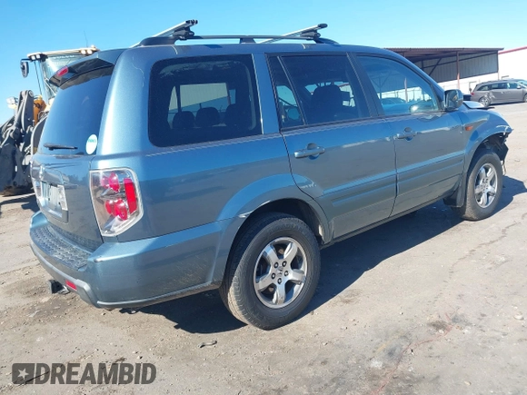 2008 Honda Pilot EX-L z VIN 5FNYF28548B018107, wystawiony jako IAAI lot #41352252 z przebiegiem 267 224 mil mil oraz . Historia ofert i sprzedaży dostępna na DreamBid. Obrazek 4.