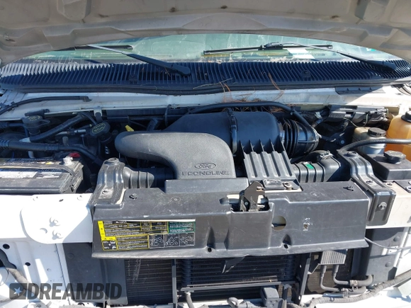 2003 Ford Econoline Cargo Commercial with VIN 1FTNE24L43HB35916, listed as a IAAI auction lot 41526304 with 86,810 mi miles and . Bid and sale history available at carsss.com. Image 10.