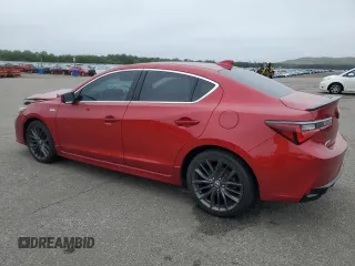 2022 Acura ILX Premium with VIN 19UDE2F87NA004271, listed as a Copart auction lot 60274525 with 33,422 mi miles and Salvage title. Bid and sale history available at DreamBid. Image 2.