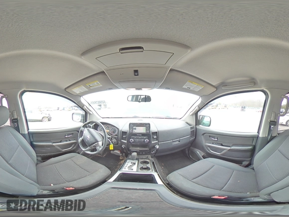 2015 Nissan Titan SV with VIN 1N6AA0EC9FN500624, listed as a Copart auction lot 50982985 with 128,976 mi miles and Salvage title. Bid and sale history available at DreamBid. Image 13.