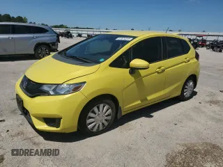 2015 Honda Fit LX z VIN 3HGGK5H53FM713195, wystawiony jako Copart lot #51674315 z przebiegiem 78 356 mil mil oraz Szkoda całkowita • Salvage title. Historia ofert i sprzedaży dostępna na DreamBid. Obrazek 1.