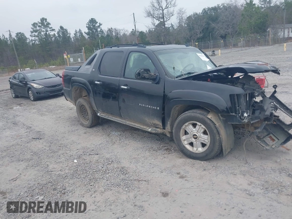 2008 Chevrolet Avalanche LTZ with VIN 3GNFK123X8G268974, listed as a IAAI auction lot 41446129 with 228,628 mi miles. Bid and sale history available at carsss.com. Image 1.