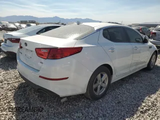 2015 Kia Optima LX with VIN 5XXGM4A70FG410083, listed as a Copart auction lot 65508185 with 108,862 mi miles and Clean title. Bid and sale history available at DreamBid. Image 3.